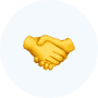 Handshake emoji