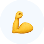 Muscle emoji